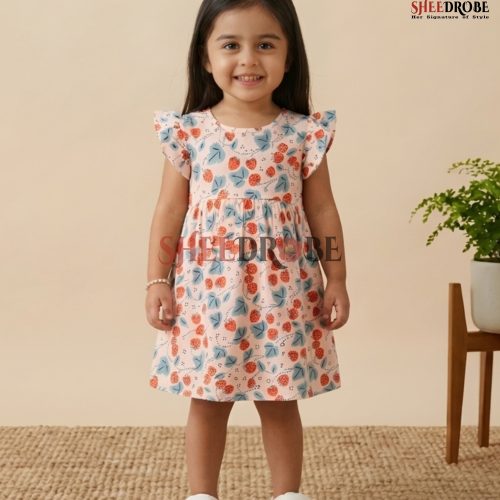 Baby Girls Frock – China Soft Linen Dress for Baby & Kids