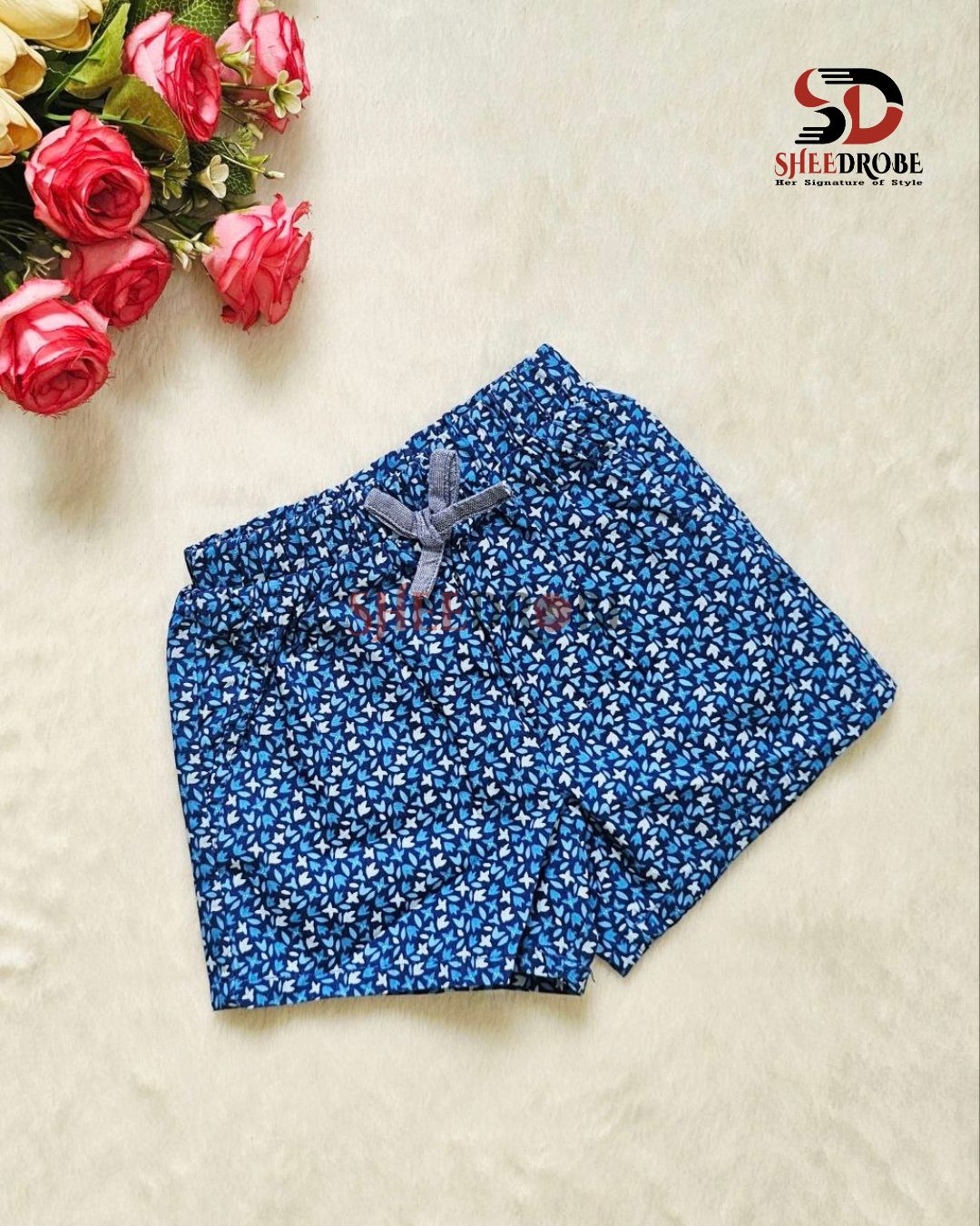 Girls Cotton Frock Set with Matching Pants – Soft & Breathable Kids Outfit - Image 4