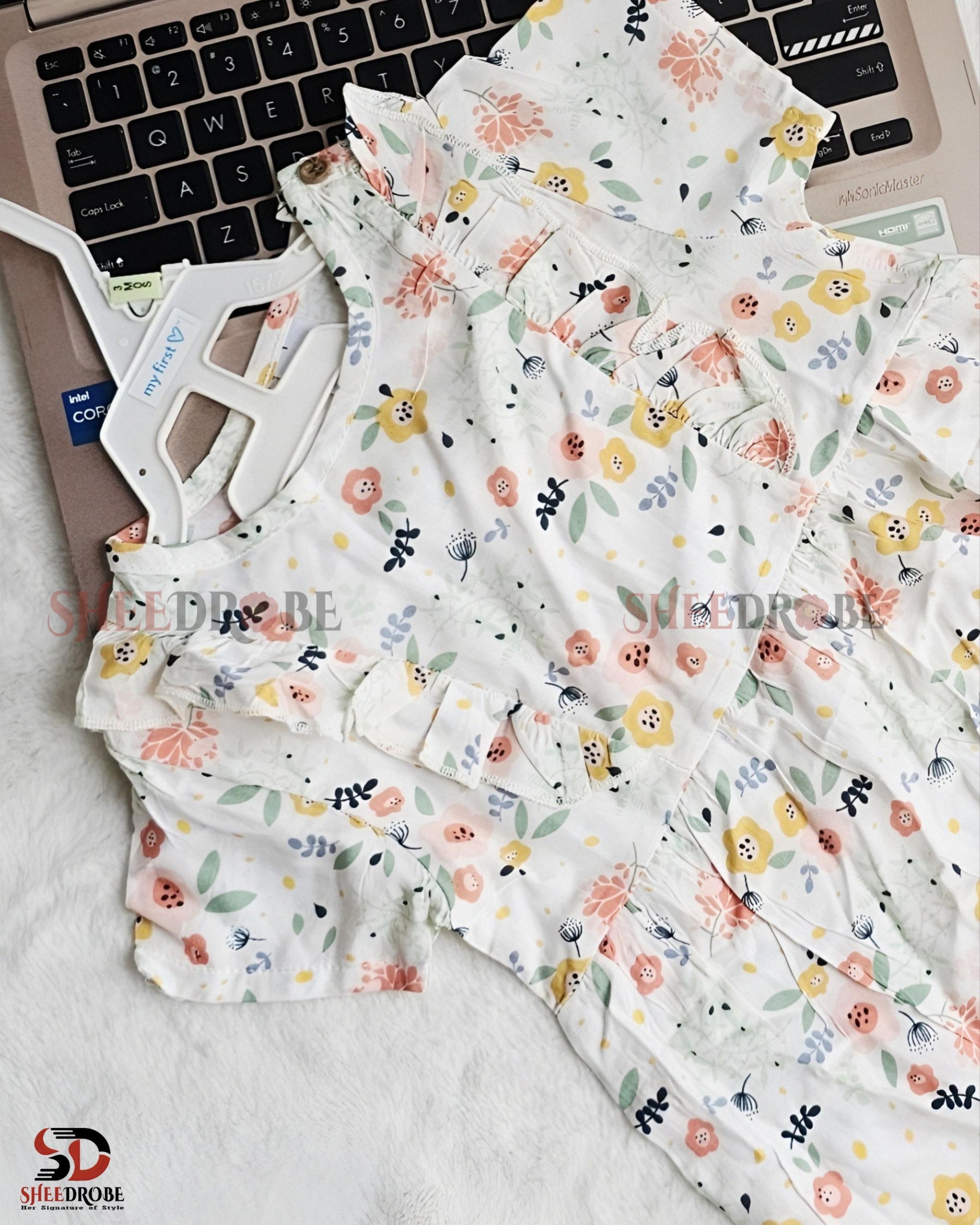Baby Girls Frock β China Soft Linen Dress for Baby & Kids - Image 3