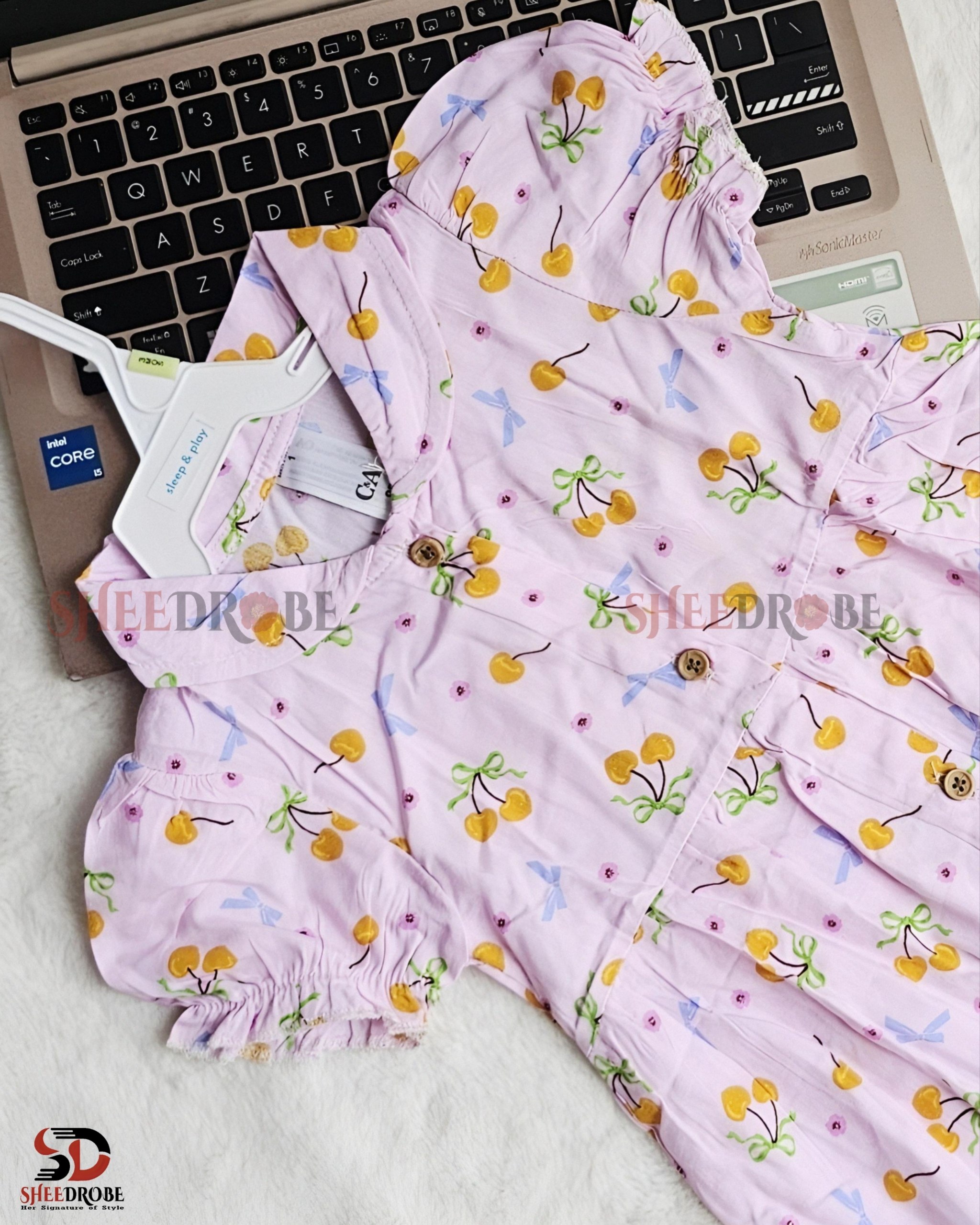 Baby Girls Frock β China Soft Linen Dress for Baby & Kids - Image 2