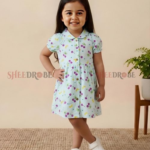Baby Girls Frock – China Soft Linen Dress for Baby & Kids