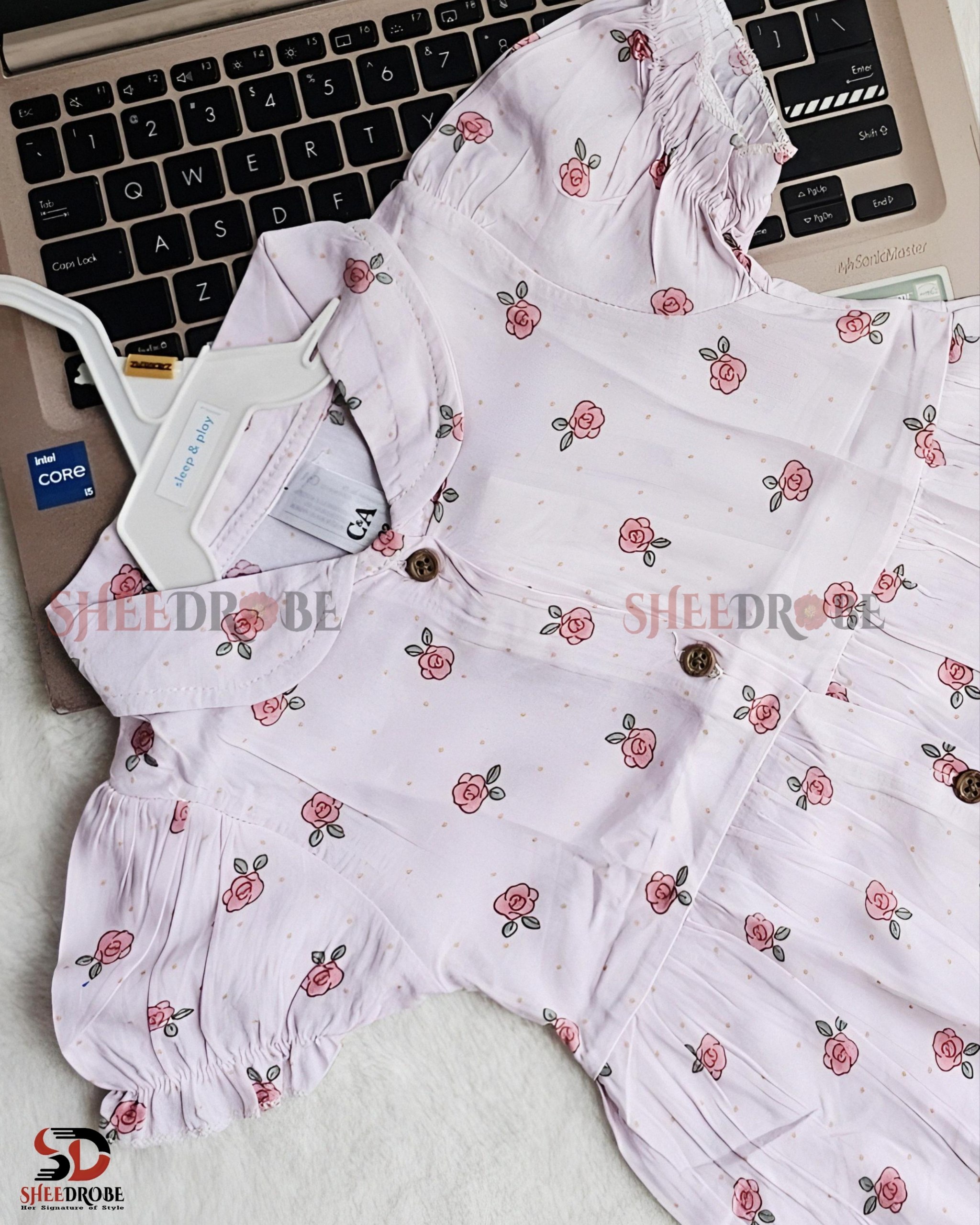 Baby Girls Frock β China Soft Linen Dress for Baby & Kids - Image 2
